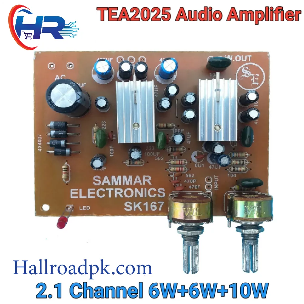 TEA2025-2.1-Channel-6W6W10W-Audio-Amplifier-Board