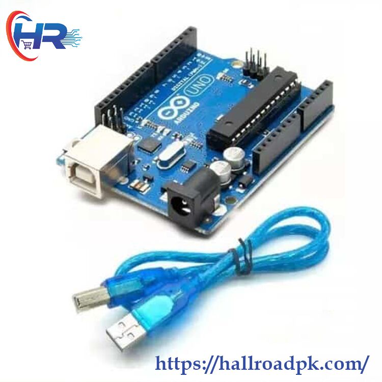 Arduino UNO R3 with Cable – ATmega328 Microcontroller Board for Ultimate DIY Projects-1