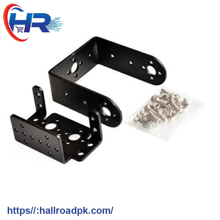 2 DOF Short Pan and Tilt Servo Bracket Mount Kit-1