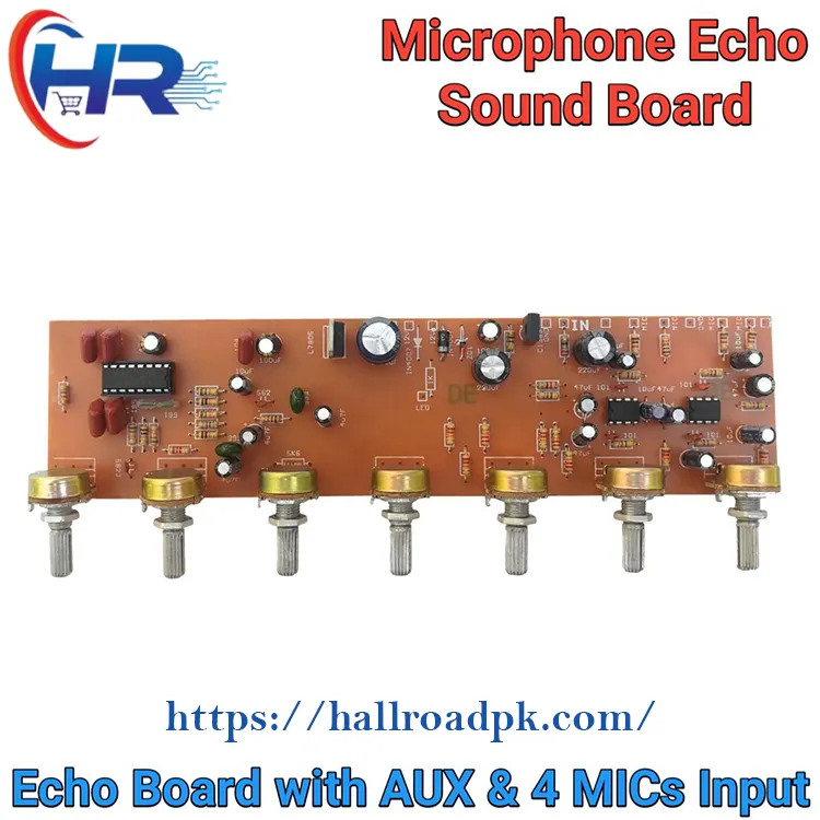 PT2399-Echo-board-Audio-Microphone-Preamplifier-Reverberation-Echo-sound_